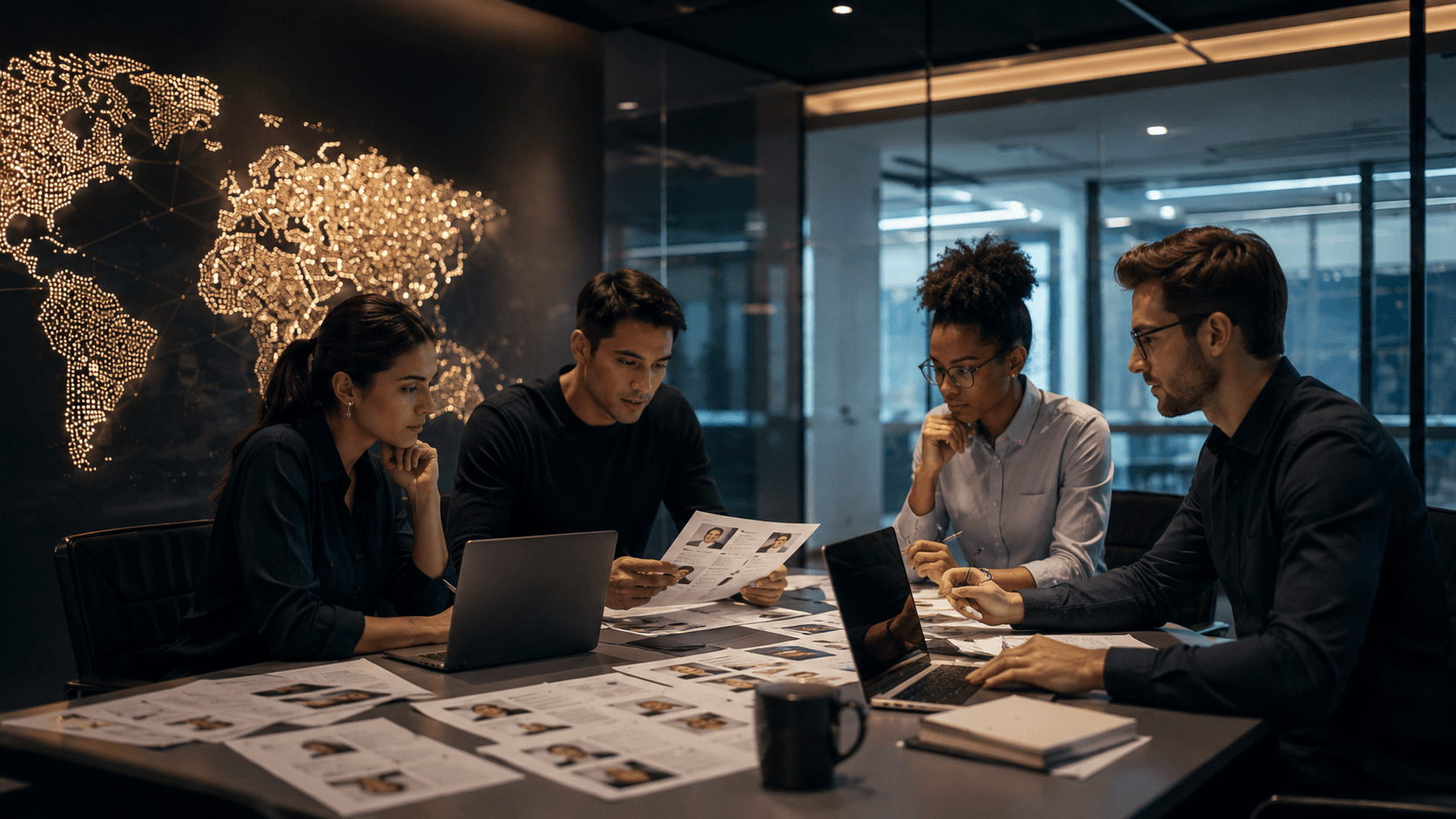 Organisatorische Unterstuetzung bei internationaler Recruiting-Kommunikation
